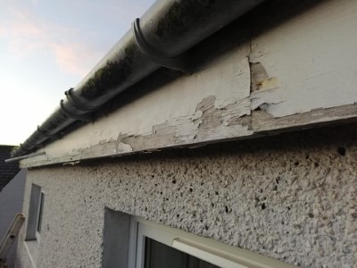 Replacing old guttering system in Ballinasloe