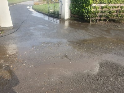 Before Driveway Sealed in Wexford