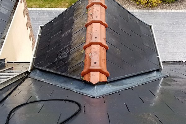 Cleaning Slate Roof in Wexford